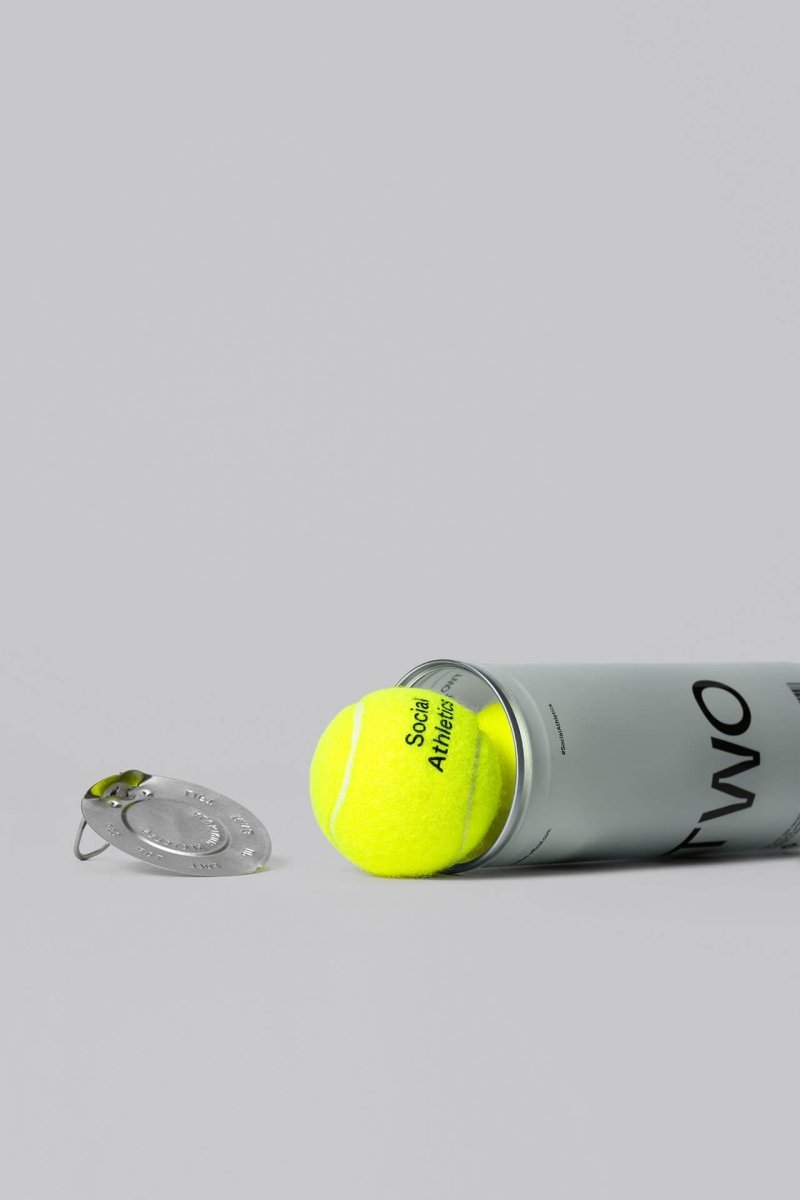 Yellow Pro Padel Ball x 1 tube - TWOTWO