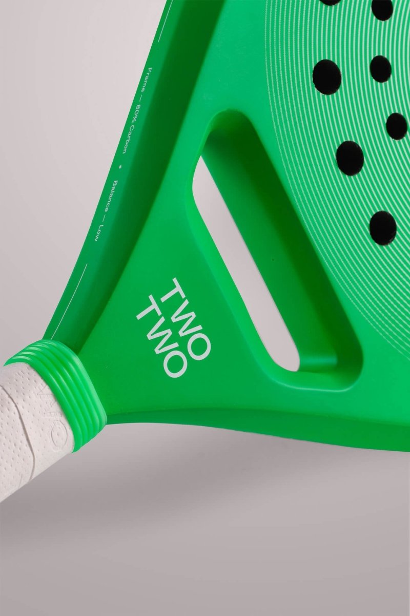 PLAY ONE Padel Racket - Toucan Green | TWOTWO
